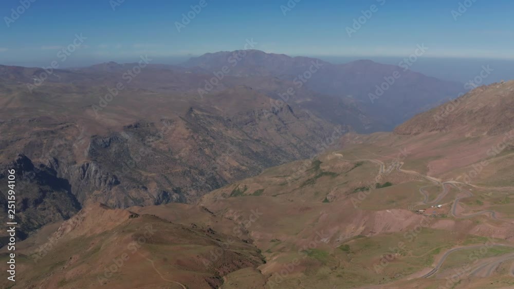 Aerial, Valle Nevado, Chile - neutral version Aerial, Valle Nevado, Chile - neutral version