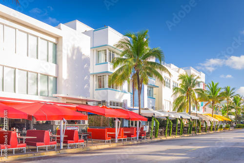 Miami Beach, Florida, USA on Ocean Drive. © SeanPavonePhoto