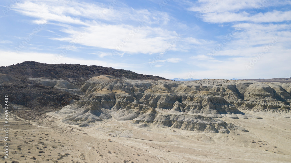 view of desert mountains