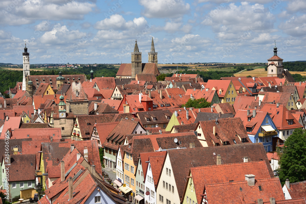 Obraz premium Rothenburg ob der Tauber