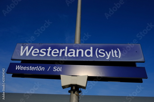 westerland sign photo