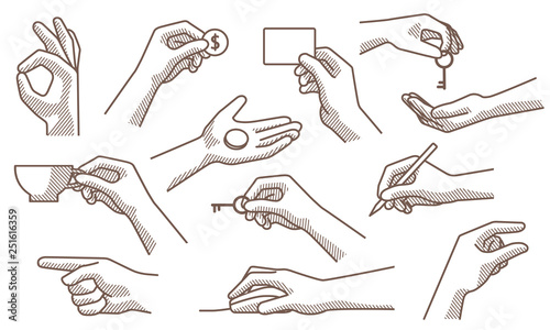 hand gestures set 2