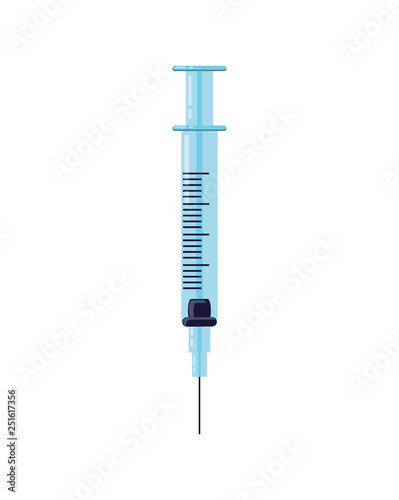 medical injection isolated icon