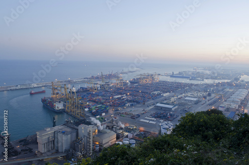 Harbor in barcelona, Spain