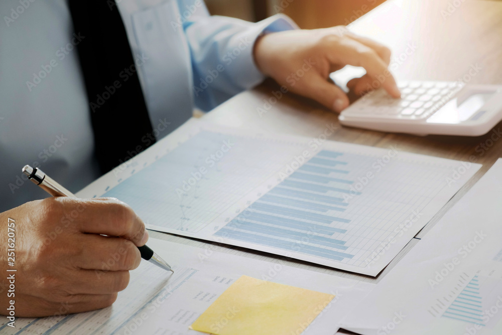business executive consulting doing job with valuation investment in office. business executive consulting doing job with valuation investment in office.