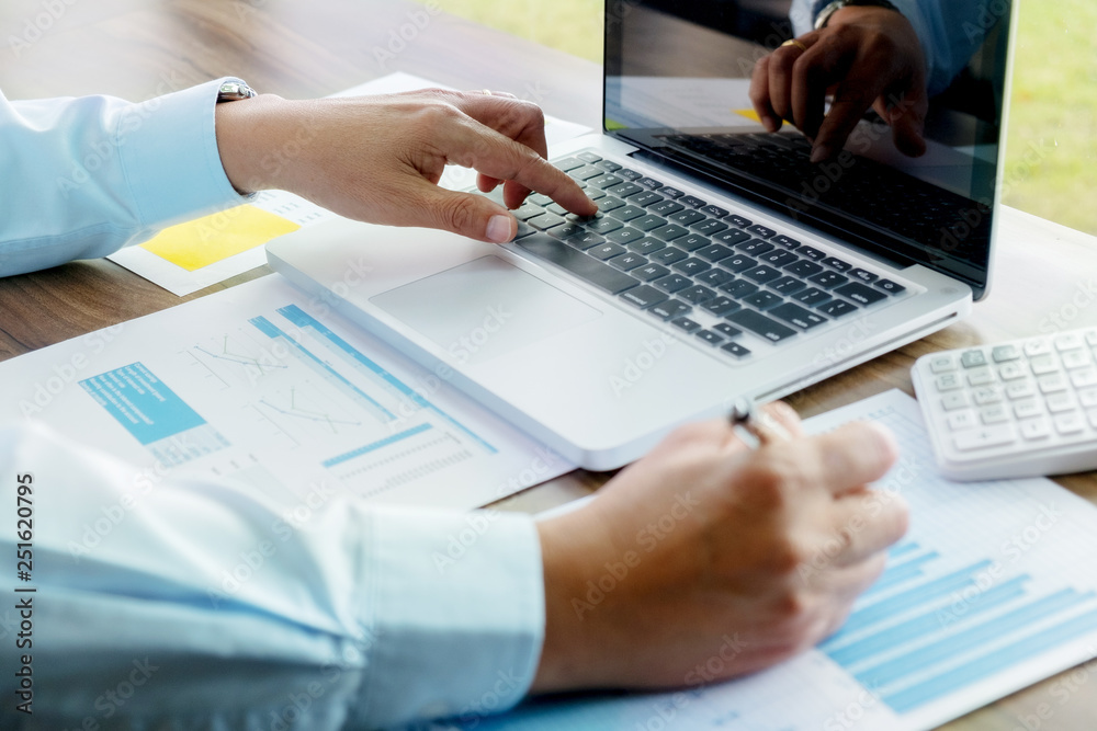 business executive consulting doing job with valuation investment in office. business executive consulting doing job with valuation investment in office.