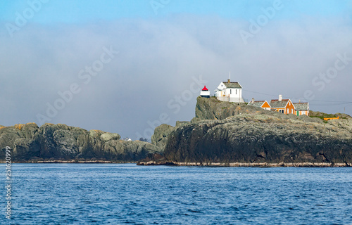 Skudenes Lighthouse near St...
