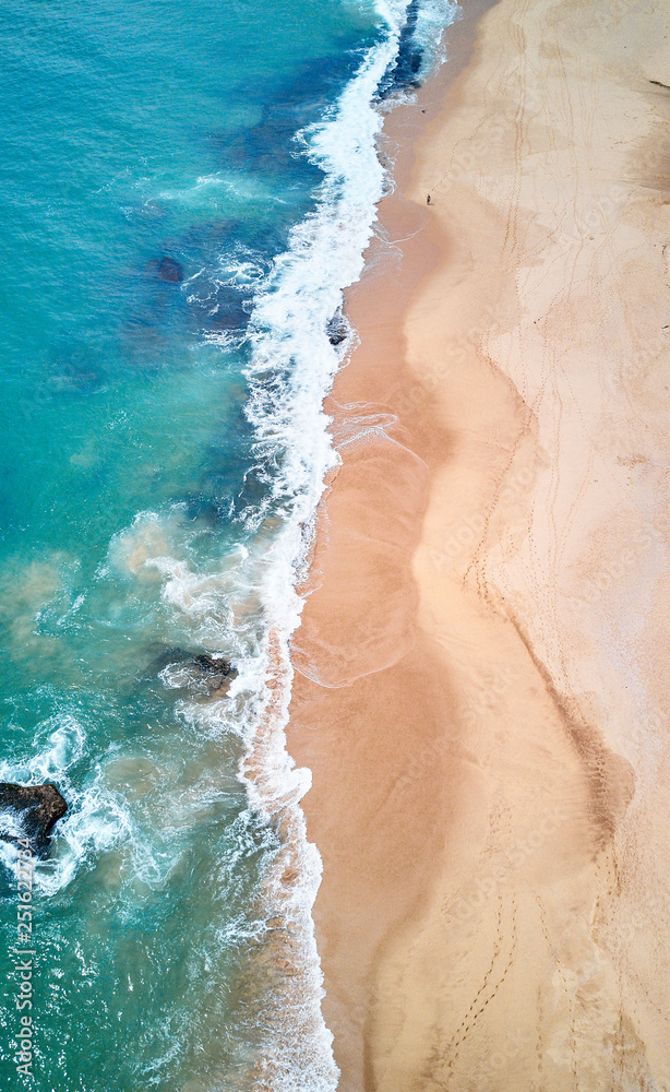 Aerial view of the south coast of the island of Sri Lanka Aerial view of the south coast of the island of Sri Lanka