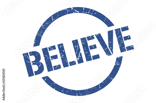 believe stamp