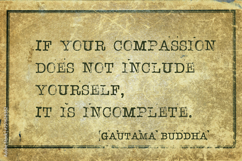 your compassion Buddha