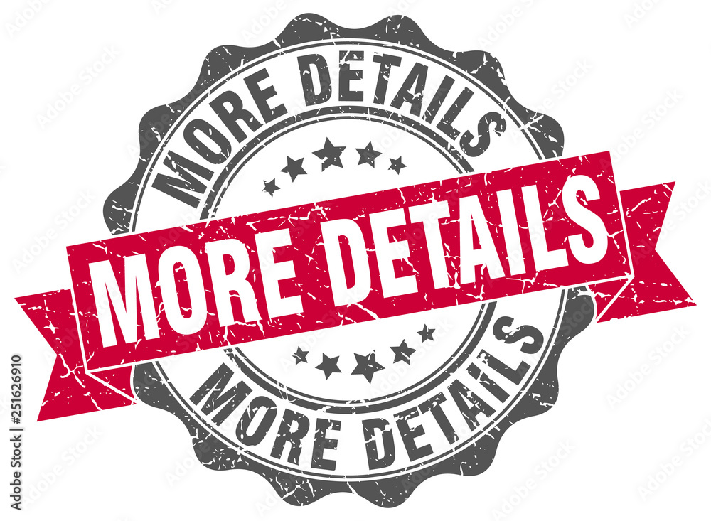 Fototapeta premium more details stamp. sign. seal