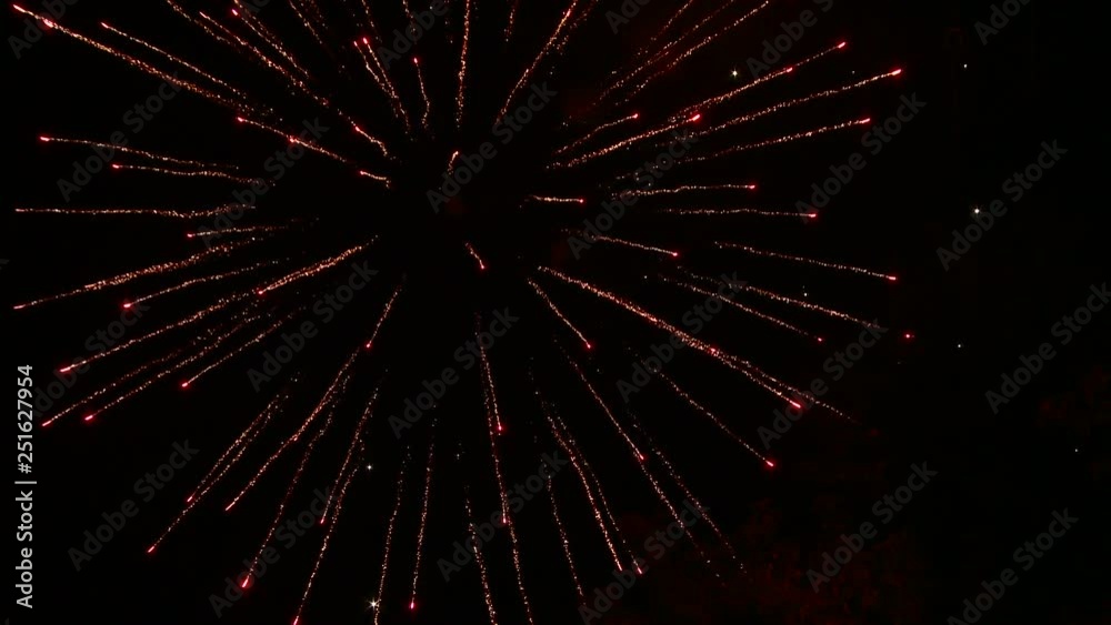 fire show fireworks in the night fire show fireworks in the night