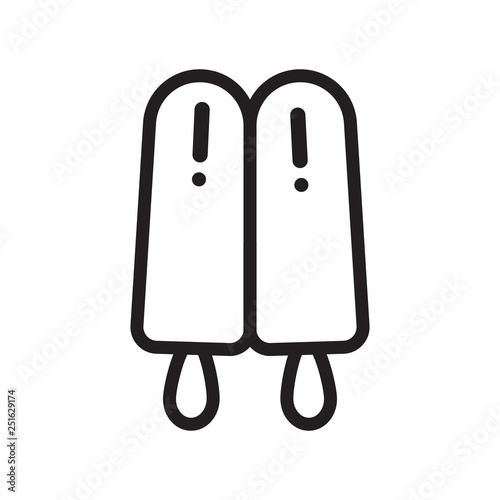 ice cream bar / popsicle with stick