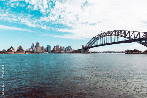 Australia Sydney opera and business district