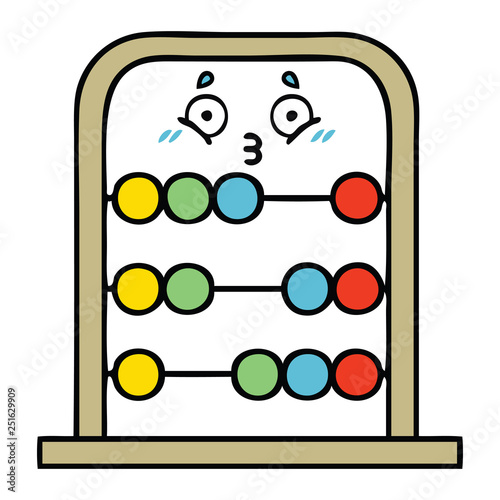 cute cartoon abacus