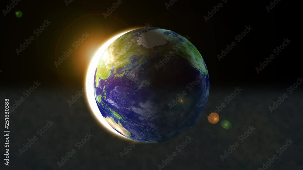 planet in space with glow ring and lens flareElements of this image furnished by NASA. planet in space with glow ring and lens flareElements of this image furnished by NASA.