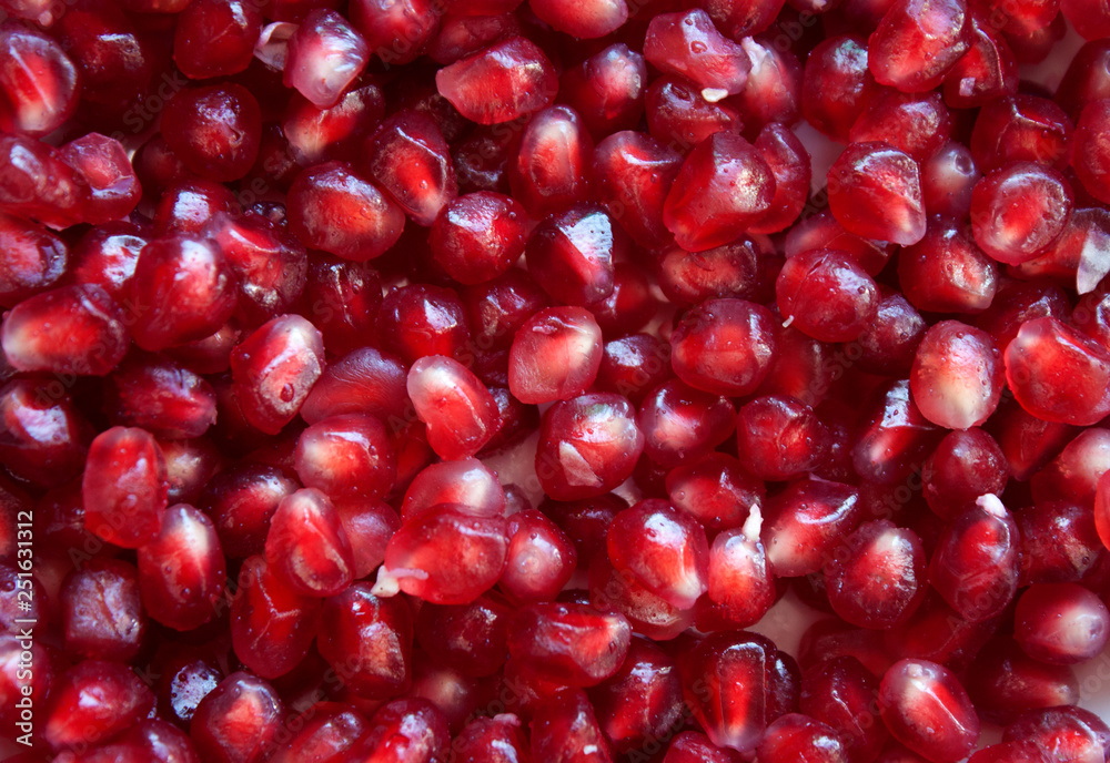 Pomegranate seeds, fruit, background image Pomegranate seeds, fruit, background image