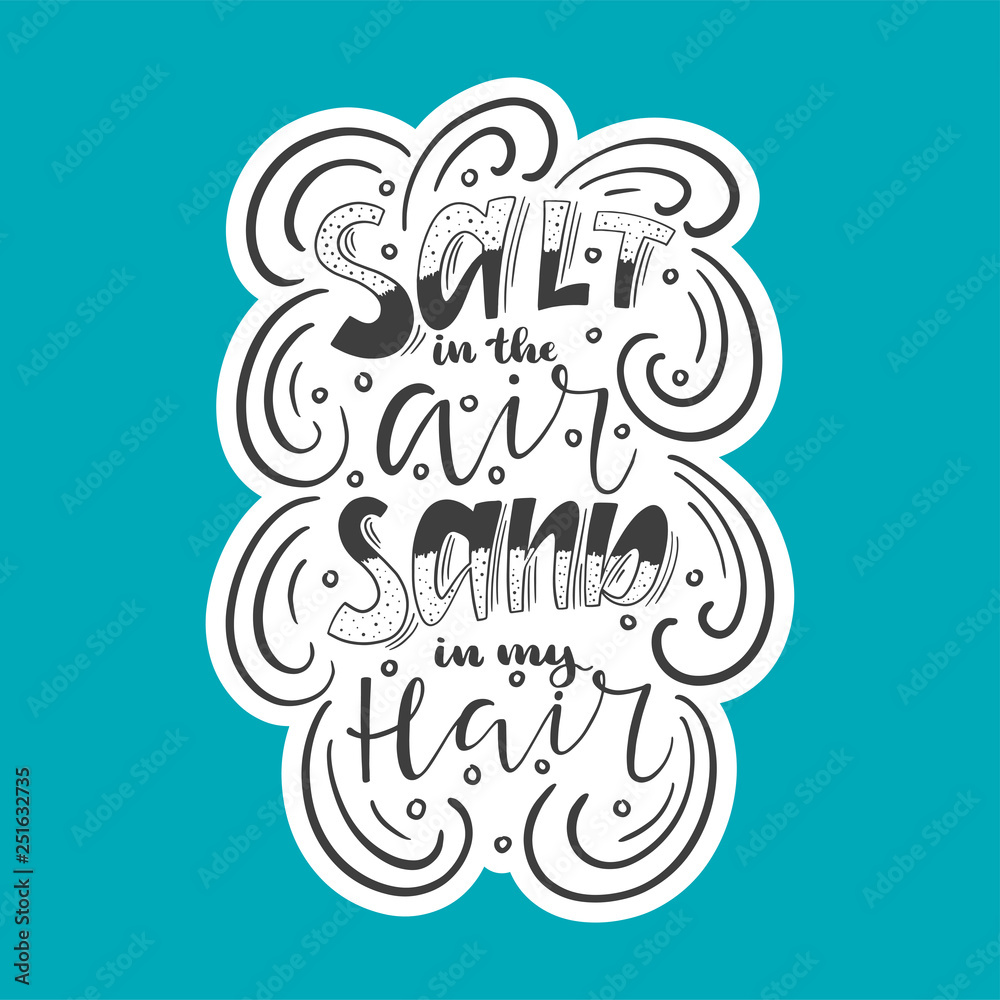 Lettering with phrase Lettering with phrase