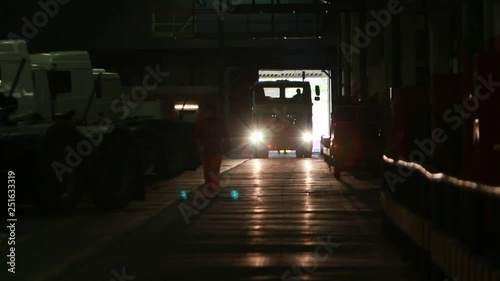 truck manufacturing factory photo