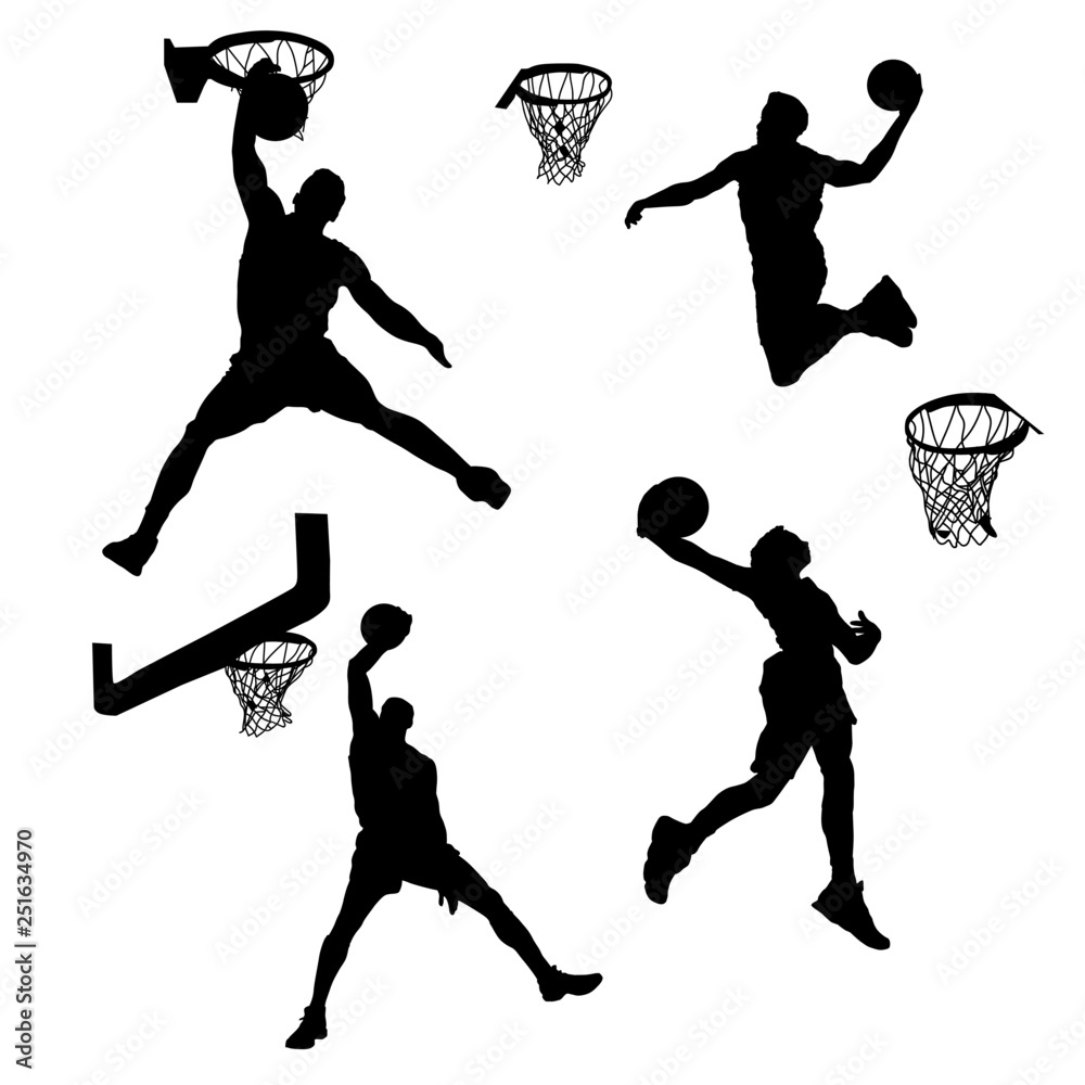 Clavada baloncesto