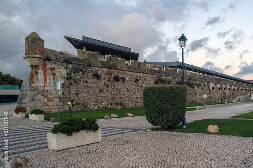 Obraz na płótnie Citadel of the coastal town of Cascais in Portugal w salonie