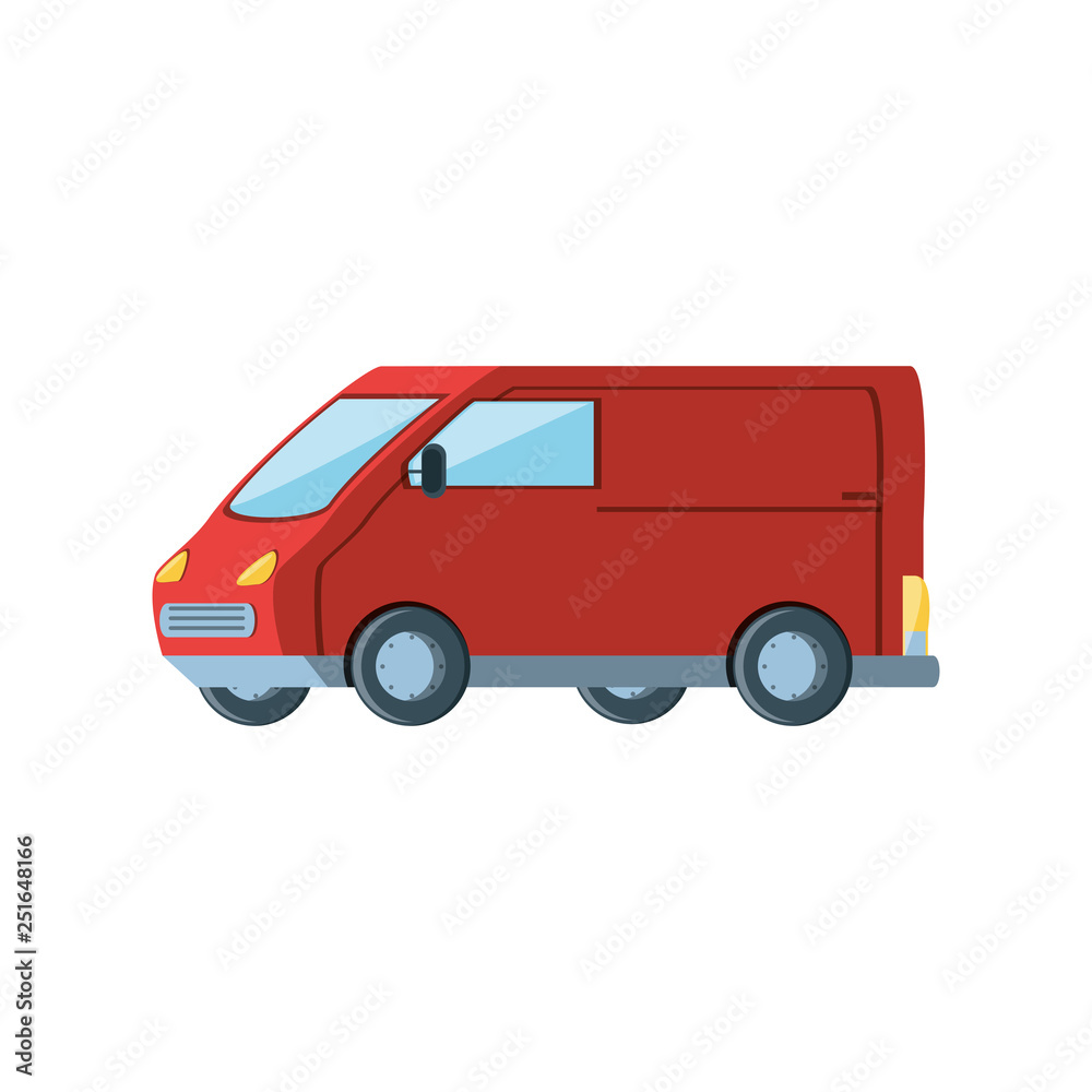 delivery service van icon