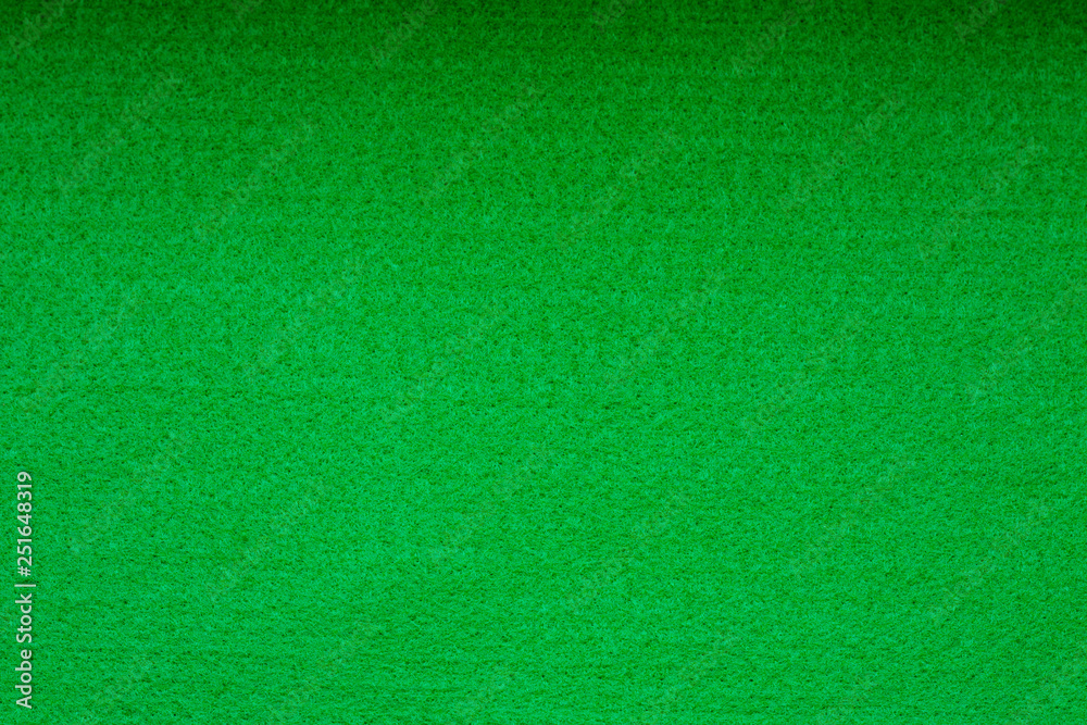 Fototapeta premium Green felt background. Abstract, perfect for grass, casino, card games, etc.