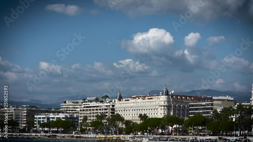 CANNES TIMELAPSE BAY CROISETTE 