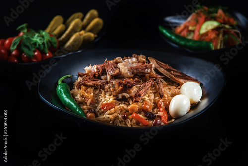 uzbek cuisine plov somsa