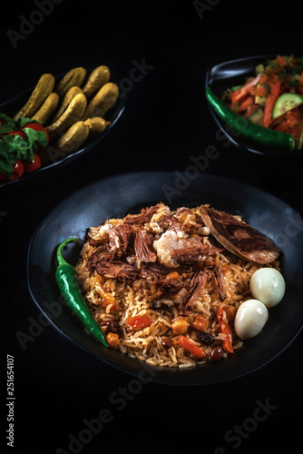 uzbek cuisine plov somsa