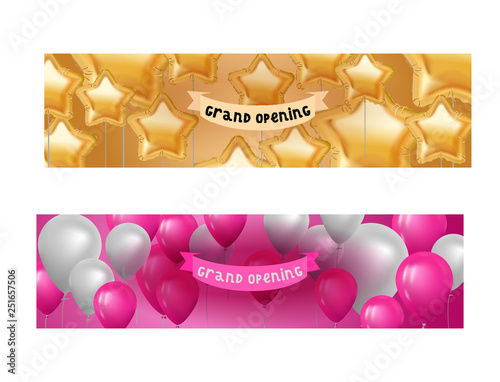 Ballooon vector celebrating birthday party anniversary cartoon kids happy bir...