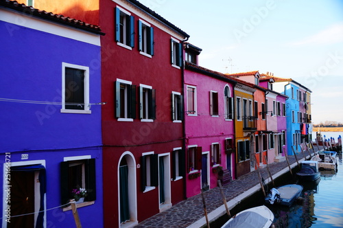 colorful houses of burano