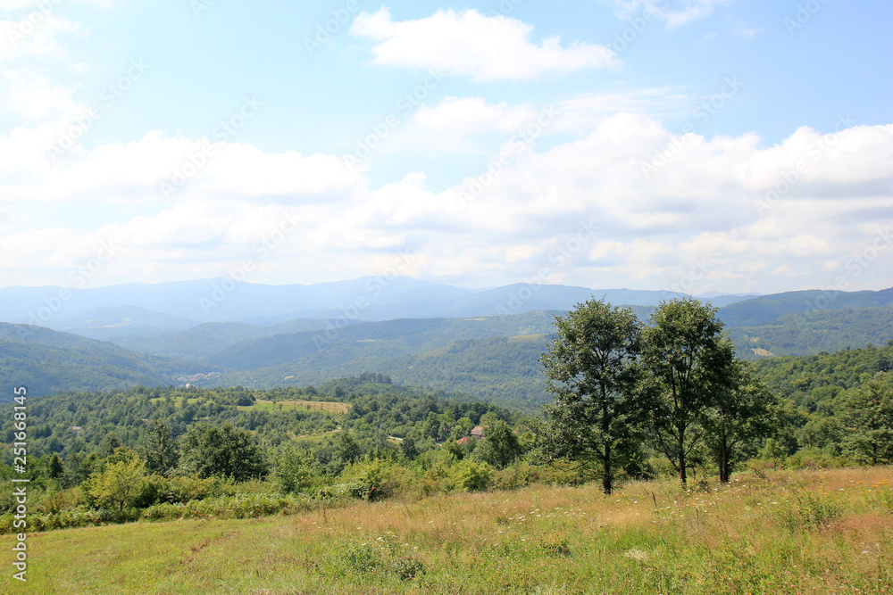 Obraz premium Stara Planina mountains in Bulgaria