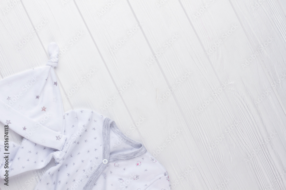 Baby kid toddler cloth on white. Baby kid toddler cloth on white.