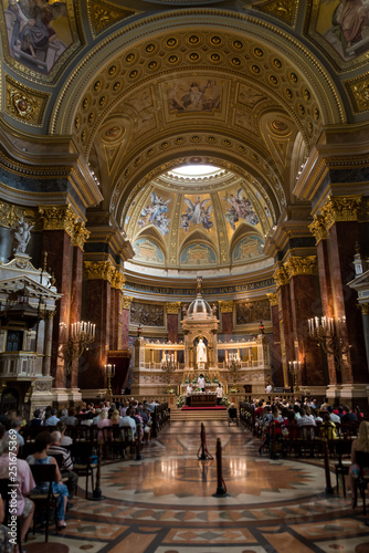 St. Stephen s Basilica in Budapest  Hungary