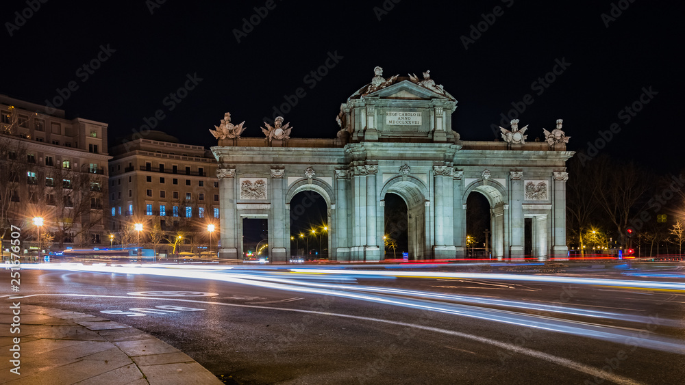 The Puerta de Alcalá (