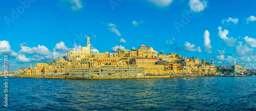 View of the port of Jaffa in Tel Aviv, Israel