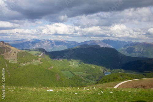 View of Alps from Monte Blado