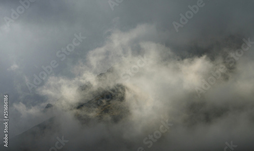 Clouds in the sky, Tatra Mountains, Poland