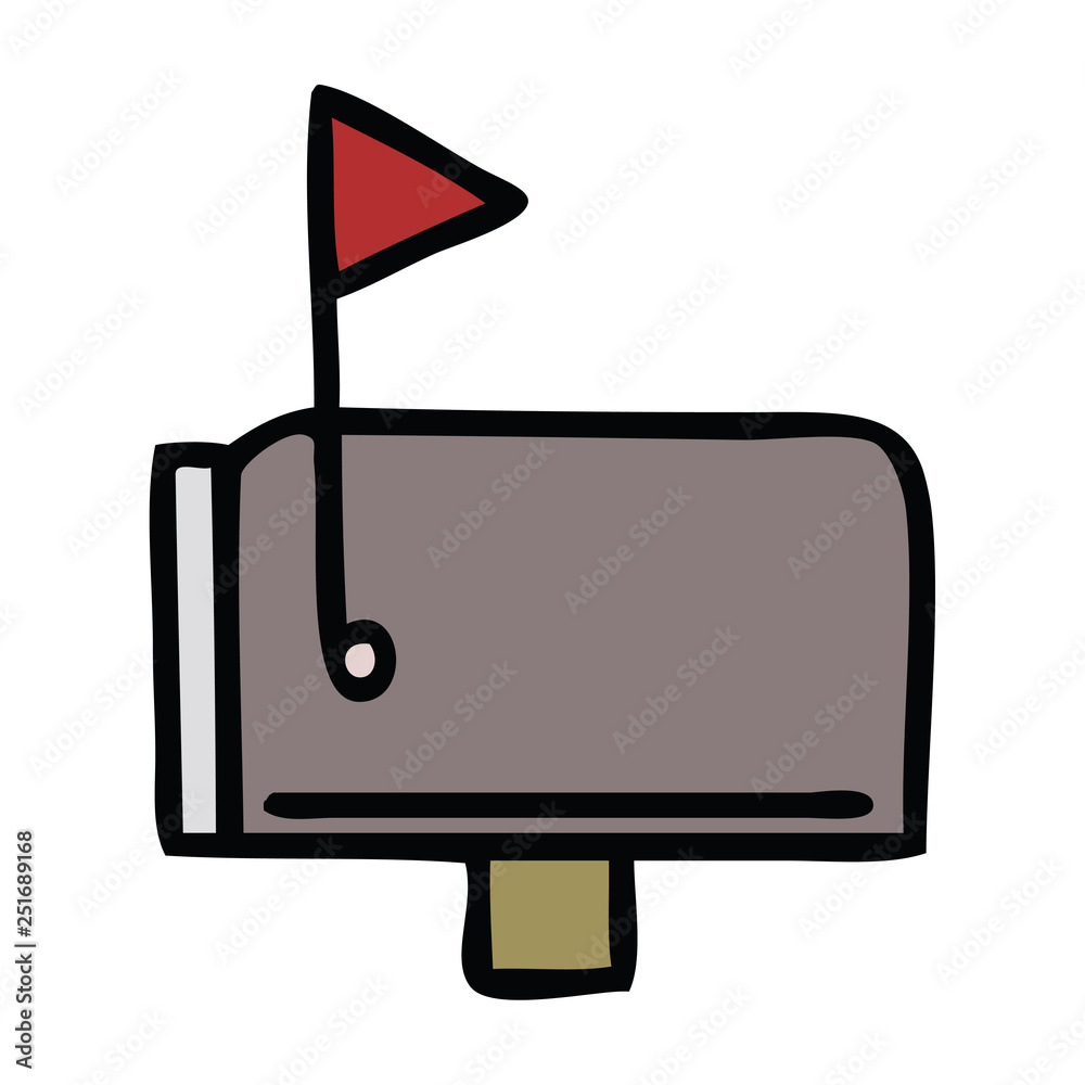cute cartoon mail box cute cartoon mail box