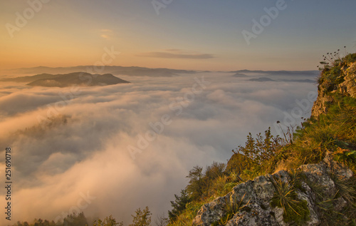 Autumn in the mountains, Pieniny, Poland