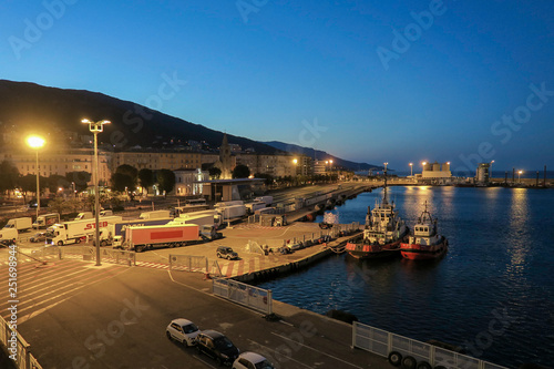 harbour at night