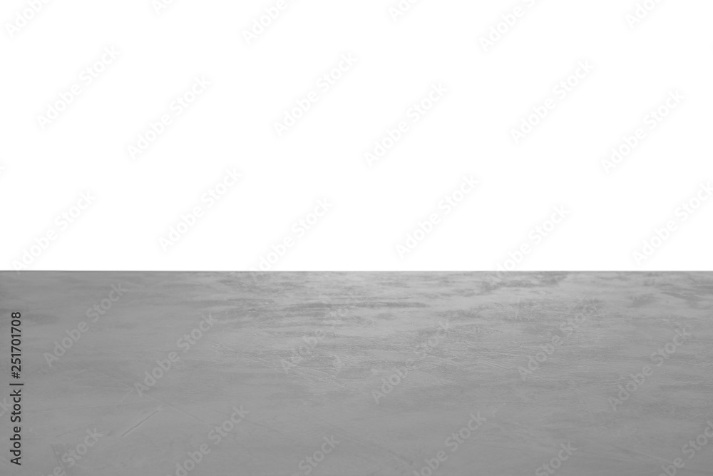 Empty stone surface against white background. Mockup for design Empty stone surface against white background. Mockup for design