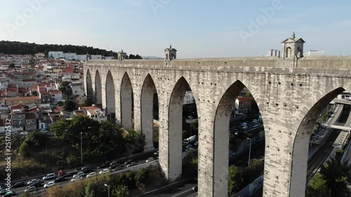 The Aqueduct Aguas Livres (in Portuguese: Aqueduto das Aguas Livres 