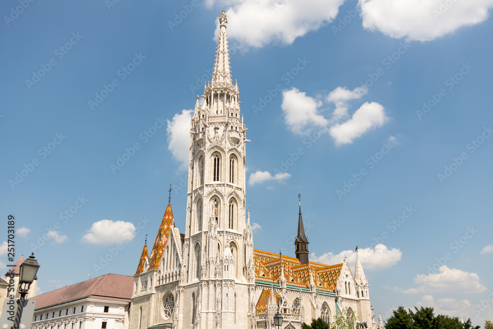 Matthias Church in Hungary and Budapest