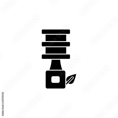 Biodiesel, leaf icon. Element of ecology isolated icon. Premium quality graphic design icon. Signs and symbols collection icon for websites, web design