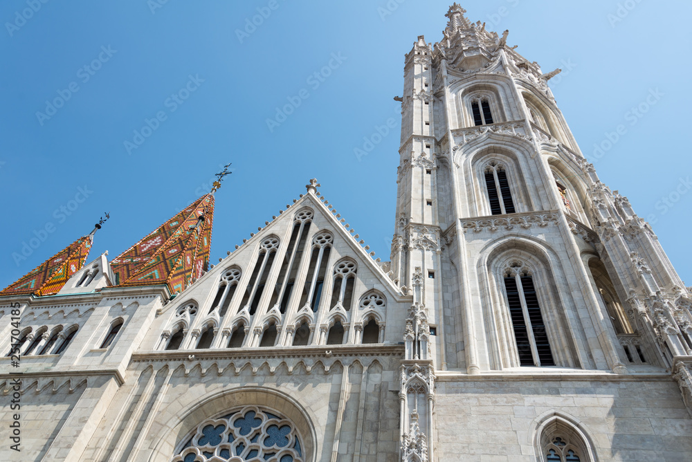 Matthias Church in Hungary and Budapest