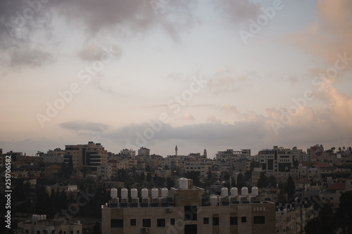 Sunset Over Ramallah