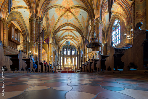 Matthias Church in Hungary and Budapest