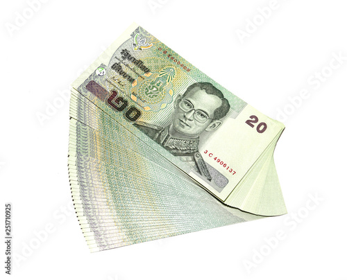 Baht is the currency of Thailand photo